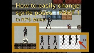 RPG Maker Tutorial - Changing Character Poses part 1