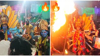 Ganesh Nimajjanam in Hyderabad | Kali mata dance 🔥 #ganeshvisarjan #kalimata #trendingshorts