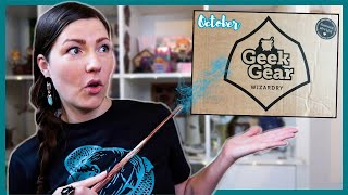 HARRY POTTER: Unboxing GEEK GEAR WIZARDRY Box (October '20)