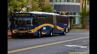 DASH Alexandria Transit Company: Ride Aboard 2002 Neoplan AN460 #601 on Route AT8 To Landmark Mall