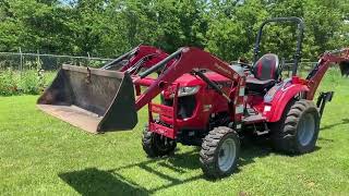 **USED** 2020 Mahindra 1635 Shuttle with Backhoe available at Tatum Motor Company in Anderson Mo