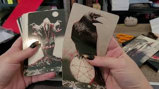 Murder of Crows Limited Edition Kit Unboxing Tarot