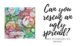 Can you rescue an ugly journal spread?