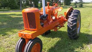 1949 Allis Chalmers WD first run in many years