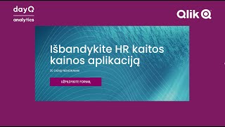 HR kaitos kainos analitinė aplikacija: išbandykite nemokamai