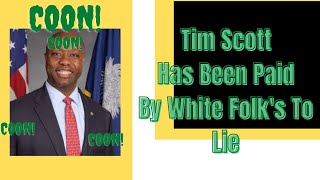 Tim Scott Has Been Paid By White Folk's To Lie America Is Pure Evil!