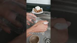 Bloque lavavajillas 💦 Práctico,  ecológico,  rinde muchas lavadas #bloquelavavajilla #lavatrastes