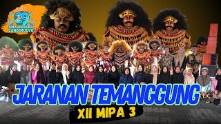 JARANAN TEMANGGUNG - HUT SMANCA KE 29 | XII-MIPA 3