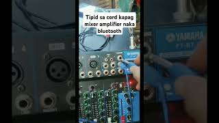 tipid sa cord kapag mixer amplifier naka bluetooth