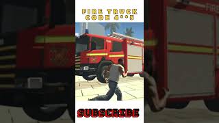 Fire brigade truck 🚒 cheat code in Indian bike driving 3d