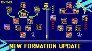 TOP 12 FORMATION UPDATE 22/12/22 EFOOTBALL 2023 | #eFootball 2023 Mobile