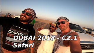 [4K] Dubai 2019 - Cz.1 - Safari po pustyni - relacja z Go Pro