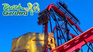 Busch Gardens 2022 Tampa, Florida | Walkthrough Tour October 2022