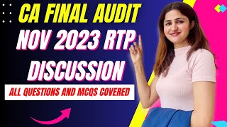 CA FINAL | CA FINAL AUDIT | CA FINAL AUDIT RTP NOV 2023 | RTP NOV 2023 | AUDIT REVISION CA FINAL |