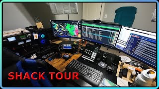 WD4DAN Shack Tour (WARNING: It's a mess!)