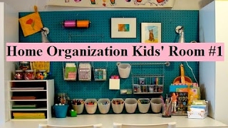 Home Organization Kids' Room #1