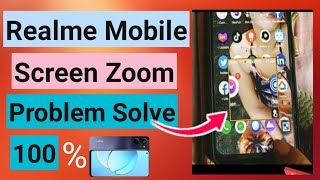 Mobile Screen Zoom ng Realme Android Phone | Paano e fix ang automatic screen zoom ng realme