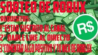 Sorteo de robux