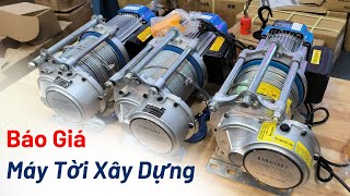 Giá Máy Tời Xây Dựng CDK1 Kawasaki tốc độ 14m/phút, 20m/phút, 30m/phút, hàng chính hãng