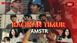 RACIKAN TIMUR - AMSTR (Official Video) - REACTION