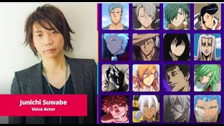 Seiyuu Junichi Suwabe Voice Acting Role (Sukuna, Yami, Archer, etc.)