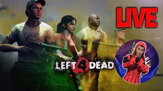 Left4Dead BRAZILEÑO con mi Novia😱😄 Fideito y Aeoliane 😱Modo Imposible🤣