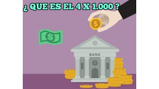 IMPUESTO del 4 X 1.000 ¿ por qué debería saber que es ?