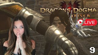 One Step Closer To The Dragon | Let's Play Dragon's Dogma: Dark Arisen Blind Ep.9| 🔴LIVE🔴