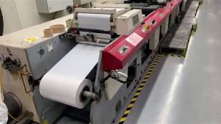 MPS EP 410 with 8 UV Flexo printing Units