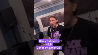 Black Sabbath cover - N.I.B. #blacksabbath #thehangover  #ozzyosbourne #cover #nib