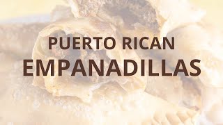 Puerto Rican Empanadillas