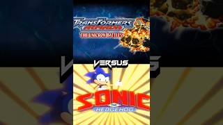 Transformers Armada Vs Sonic Satam #faxorcap #transformers #sonic