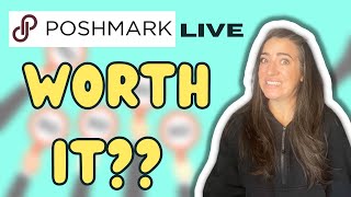 FIRST POSHMARK LIVE RECAP | is this the new direction to reselling success?