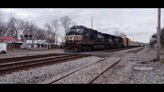 Ns 385 passing through bessemer Al this evening