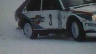 Group B rally Lancia Delta S4  only turbo and supercharge