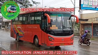 Valencia Bus Spotting Bus Compilation/ RTMI / Super Five / Pabama Tours ( January 20/22/23/2023 )