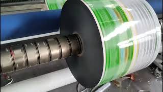 Laminated  Foil Roll Slitter Rewinder Machine For Food Flexible Packaging