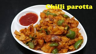 Chilli parotta recipe in tamil / சில்லி பரோட்டா / easy chilli parotta