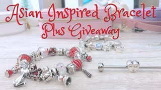 What's On My PANDORA Bracelet | Asian Inspired | Plus Giveaway