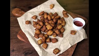 Quick and easy Potato Bites || Potato fritters