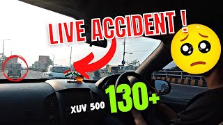 LIVE OVERTAKING GONE WRONG 😱XUV 500 | Extreme Close Call