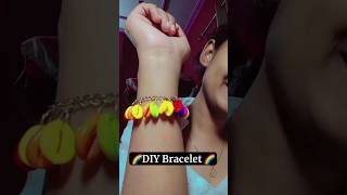 DIY Navratri Bracelet#shorts#youtubeshorts#navratri#diy#shortvideo@PaintellectualPriyA