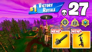 27 Elimination Solo Vs Squads Wins Full Gameplay (Fortnite Chapter 5 Season 4)