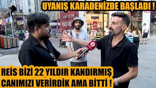 Reis bizi iyi kandırdı! Karadeniz'li tırcı 22 yıllık hikayeyi özetledi! AKP'li abi ile şok röportaj!