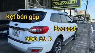 (đả Bán) FORD EVEREST bản titanium sx 2019 lướt 59 ngàn km.. bao test hãng . Trả gốp 0777.7777.31