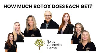 Rejuv Cosmetic Center How Much Botox Do They Get