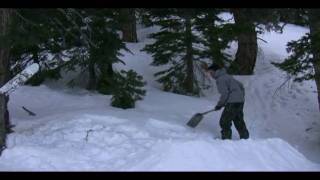 Mini-jump Bails video in backyards of Mammoth