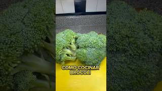 BRÓCOLI PERFECTO 🥦 como cocinar BROCOLI a la PERFECCIÓN!