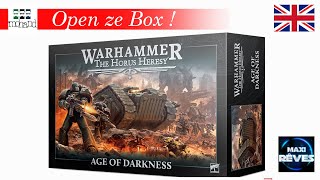 🇬🇧 Open Ze Box : Horus Heresy - Age of Darkness ( Games Workshop / Warhammer 30k )