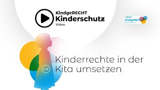 Kinderrechte in der Kita umsetzen